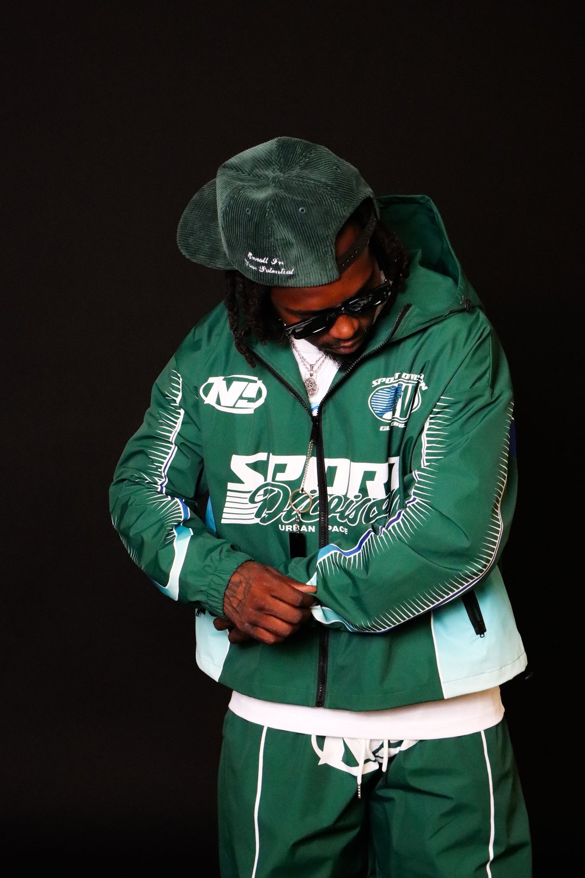 1VY SPORTS DIVISION TRACK JACKET