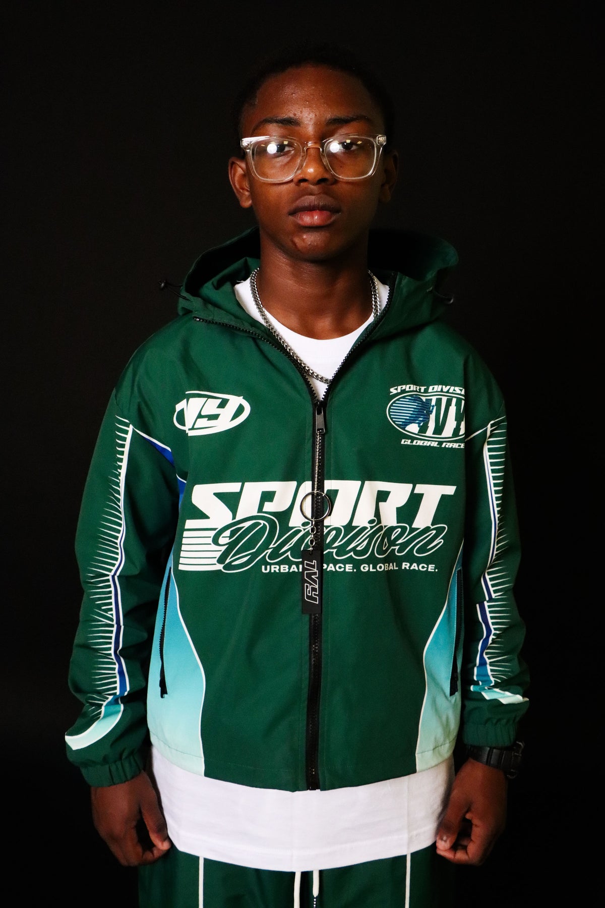 1VY SPORTS DIVISION TRACK JACKET