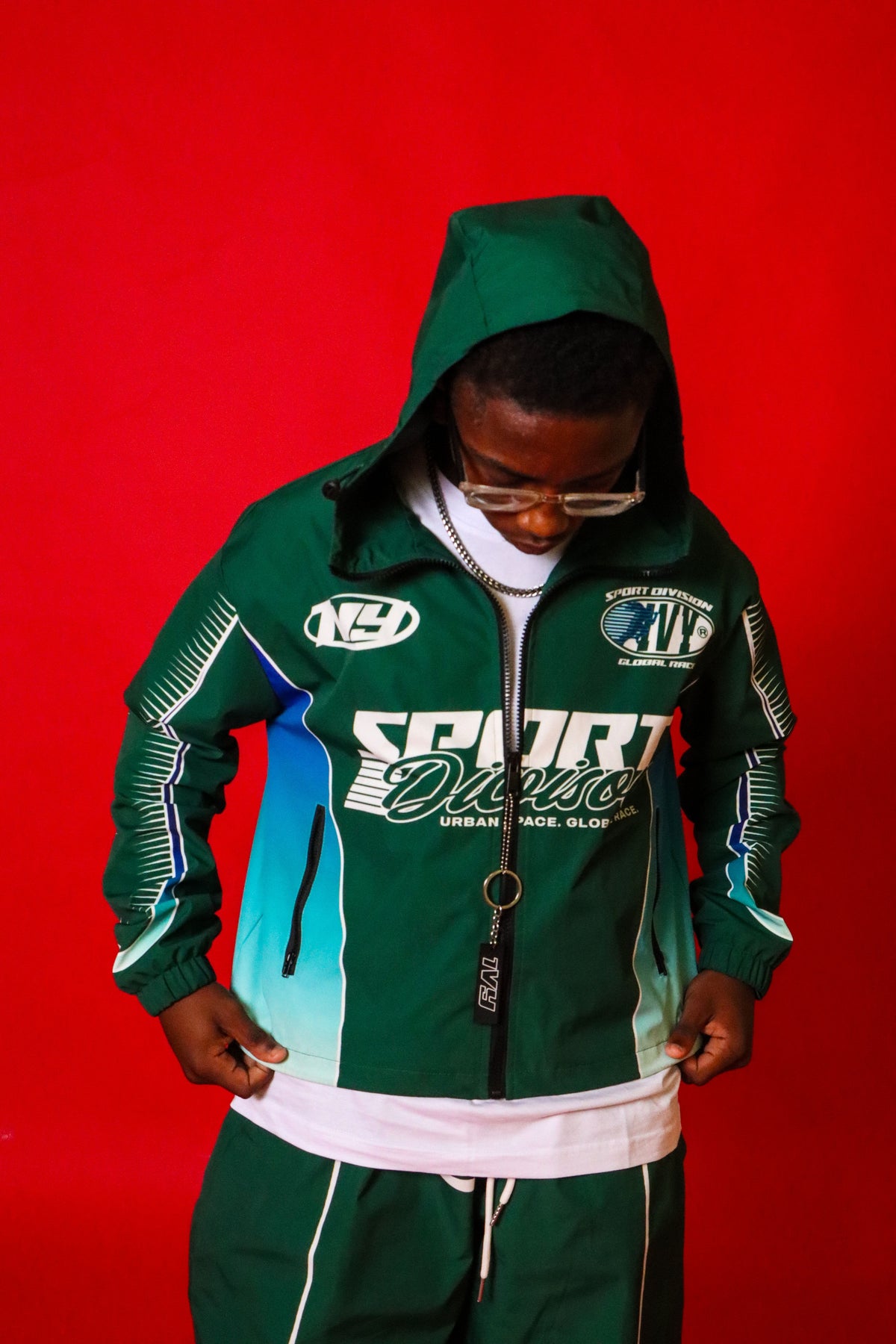 1VY SPORTS DIVISION TRACK JACKET